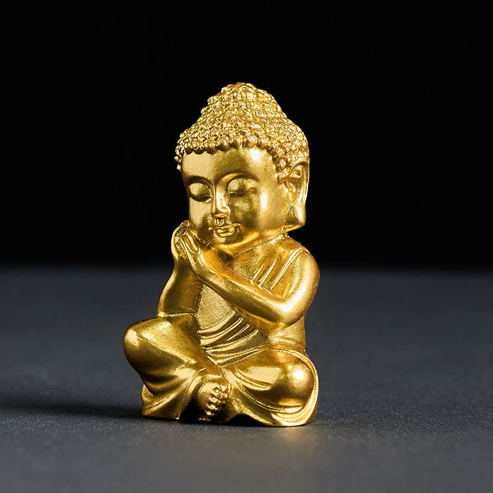 Buddha Stones ​​Tathagata Buddha-Statue Kühlschrankmagnet Heimdekoration - image 13