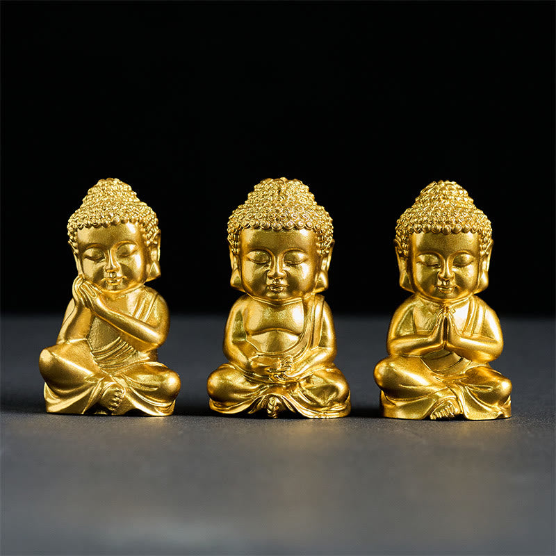 Buddha Stones ​​Tathagata Buddha-Statue Kühlschrankmagnet Heimdekoration - image 16