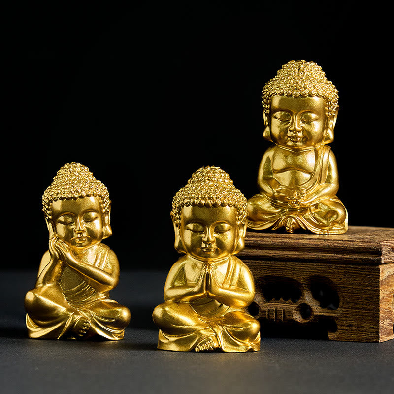 Buddha Stones ​​Tathagata Buddha-Statue Kühlschrankmagnet Heimdekoration - image 17