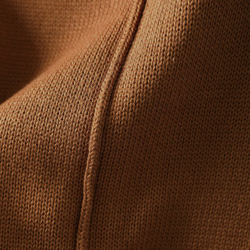 Strickcardigan mit Buddha Stones, floralen Knöpfen und langen Fledermausärmeln aus Baumwolle für Damen - image 14