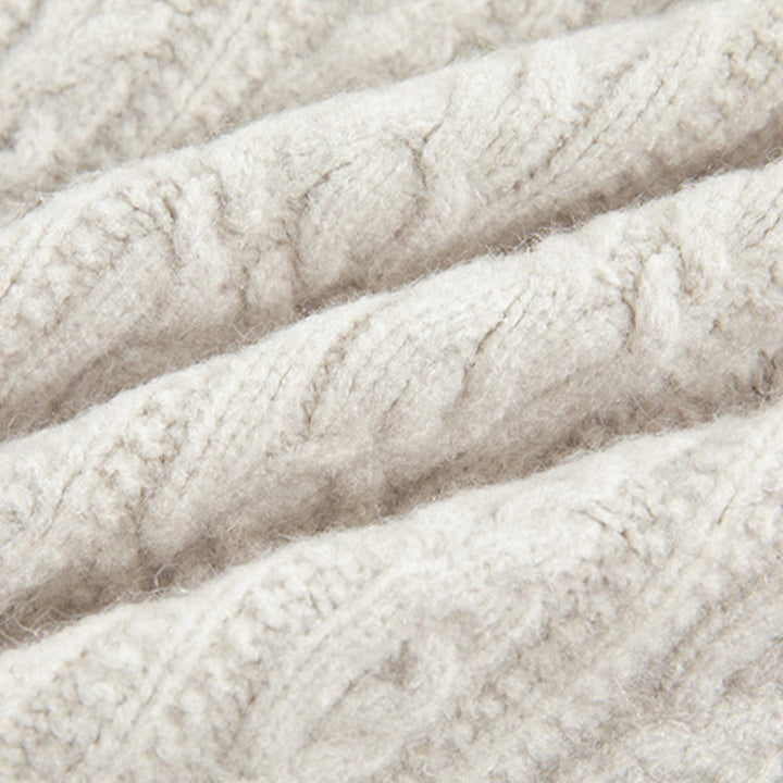 Lässiger Winter-Strickcardigan aus Baumwolle für Damen mit Buddha Stones, gedrehten Knöpfen und langen Ärmeln – ein echter Hingucker! - image 44