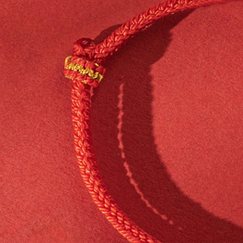 Buddha Stones , weißes Chalcedon-Friedensarmband mit geflochtener Schnalle - image 9