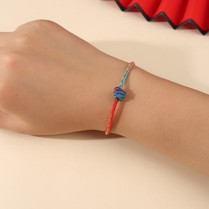 Buddha Stones, farbige Schnur, handgewebte Knoten, Stärke-Armband - image 4