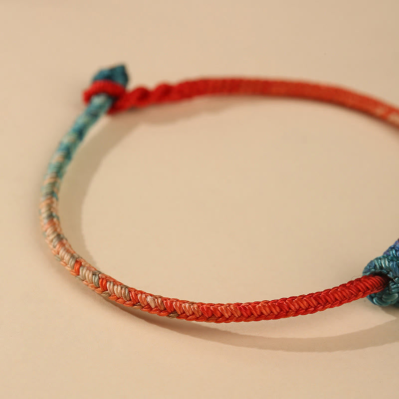Buddha Stones, farbige Schnur, handgewebte Knoten, Stärke-Armband - image 8
