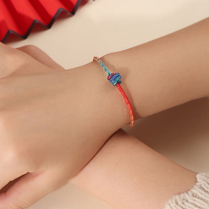 Buddha Stones, farbige Schnur, handgewebte Knoten, Stärke-Armband - image 3