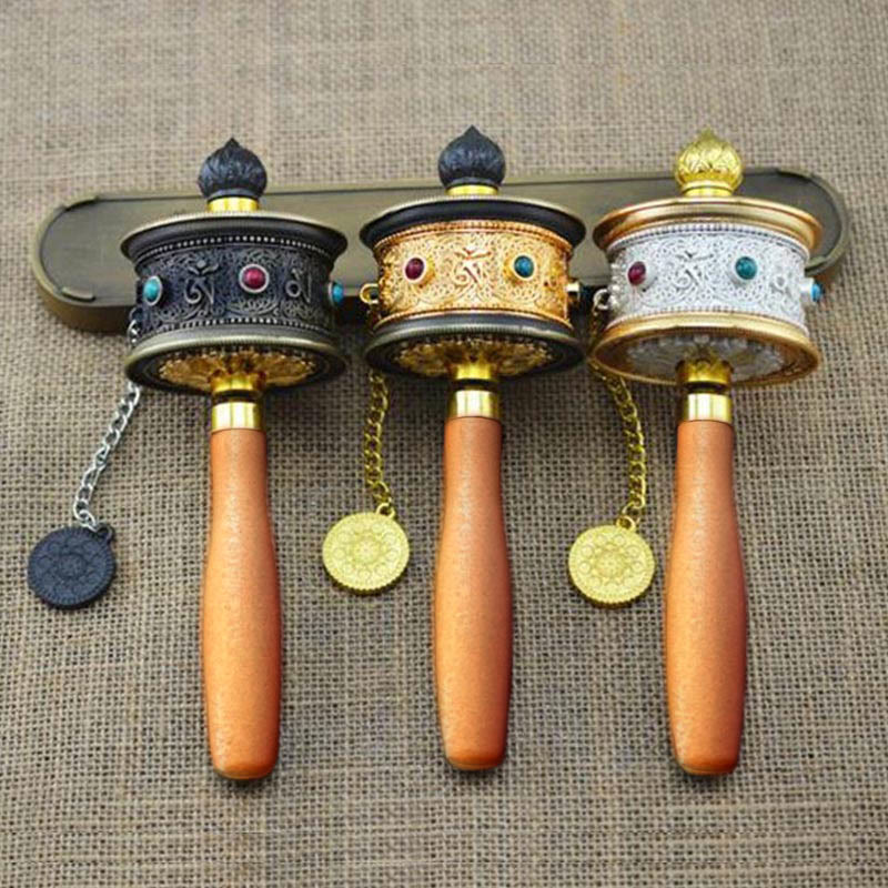 Tibetische Glücksgebetsmühle-Dekoration - image 8