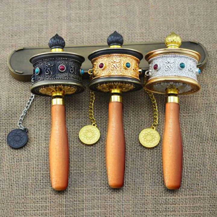 Tibetische Glücksgebetsmühle-Dekoration - image 8