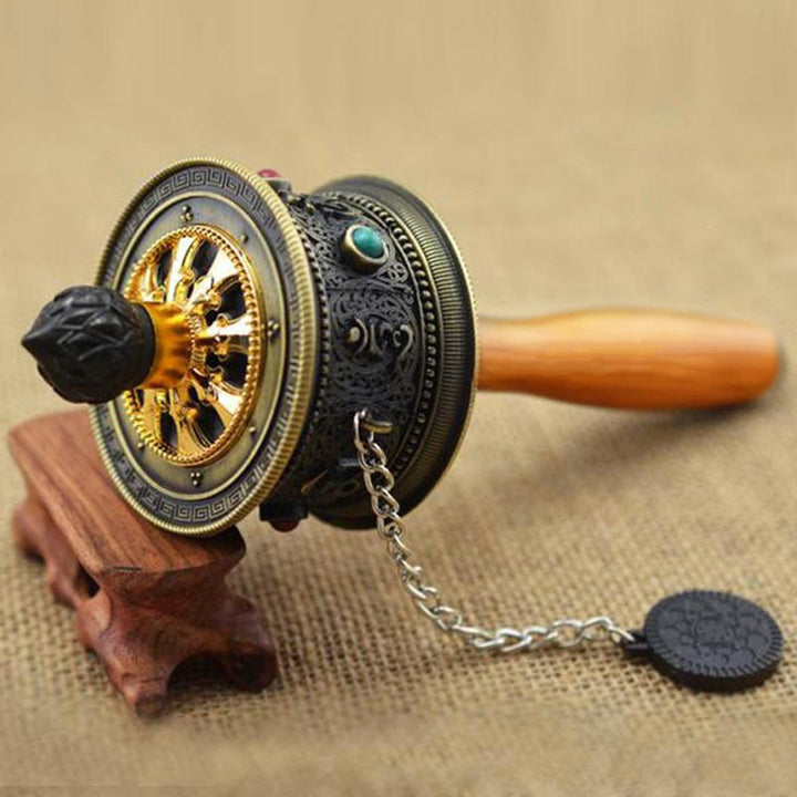 Tibetische Glücksgebetsmühle-Dekoration - 2 - image 3