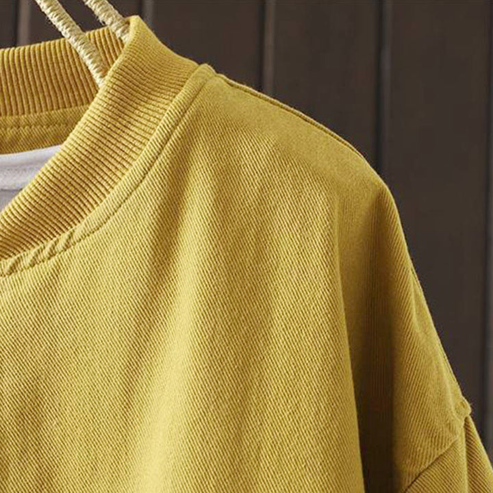 Buddha Stones Herbst-Baumwolljacke mit Knöpfen, langen Ärmeln und Taschen für Damen - image 11