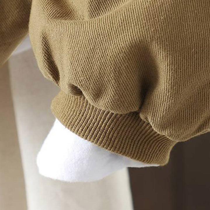 Buddha Stones Herbst-Baumwolljacke mit Knöpfen, langen Ärmeln und Taschen für Damen - image 24