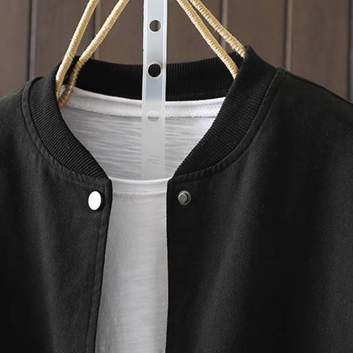 Buddha Stones Herbst-Baumwolljacke mit Knöpfen, langen Ärmeln und Taschen für Damen - image 26