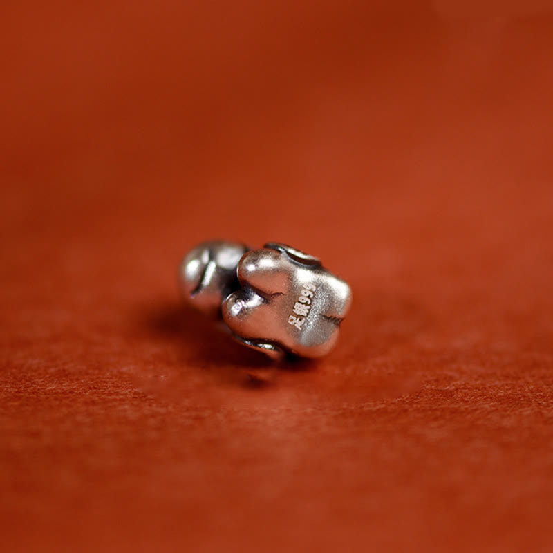 Buddha Stones, 999 Sterling Silber, Jahr des Pferdes, 925 Sterling Silber, Glockenschnur, Glücksarmband für Kinder und Erwachsene - image 19