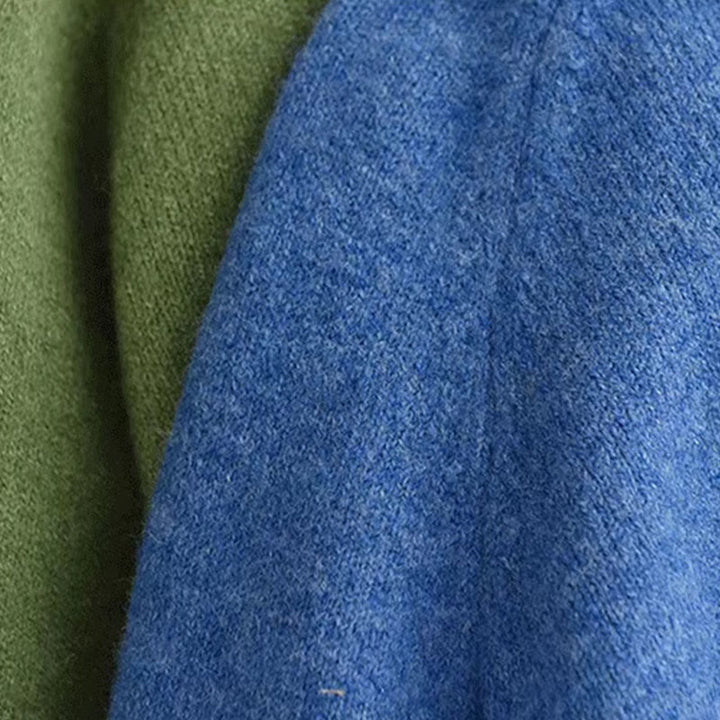 Buddha Stones Winterpullover mit Rundhalsausschnitt, warm und langärmelig, Damen-Baumwollstrickpullover - image 9