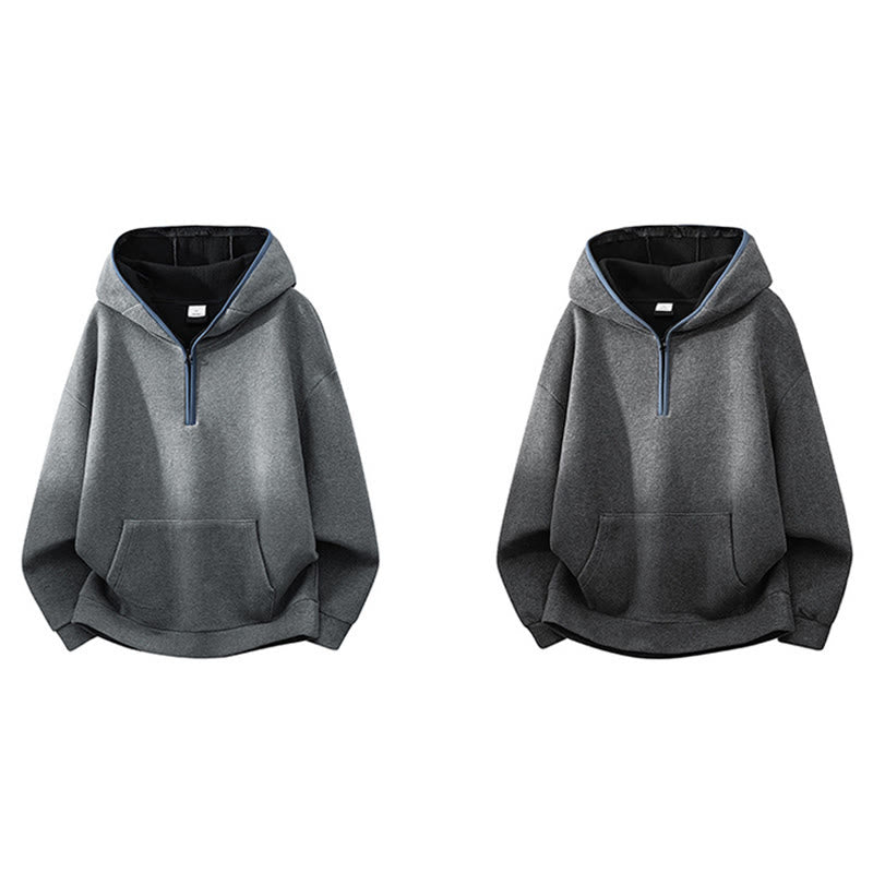 Buddha Stones Herbst-Winter-Hoodie mit Reißverschluss, Fleecefutter, langen Ärmeln und Baumwolle, Herren - image 15