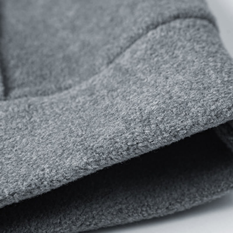 Buddha Stones Herbst-Winter-Hoodie mit Reißverschluss, Fleecefutter, langen Ärmeln und Baumwolle, Herren - image 5