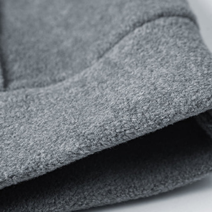 Buddha Stones Herbst-Winter-Hoodie mit Reißverschluss, Fleecefutter, langen Ärmeln und Baumwolle, Herren - image 5