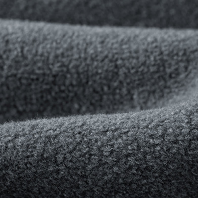 Buddha Stones Herbst-Winter-Hoodie mit Reißverschluss, Fleecefutter, langen Ärmeln und Baumwolle, Herren - image 7