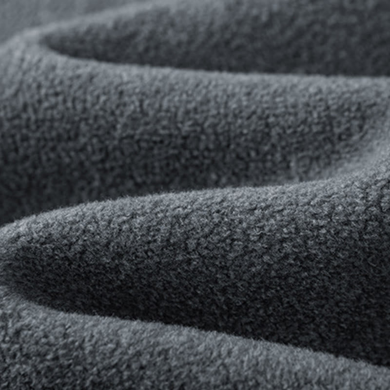 Buddha Stones Herbst-Winter-Hoodie mit Reißverschluss, Fleecefutter, langen Ärmeln und Baumwolle, Herren - image 8