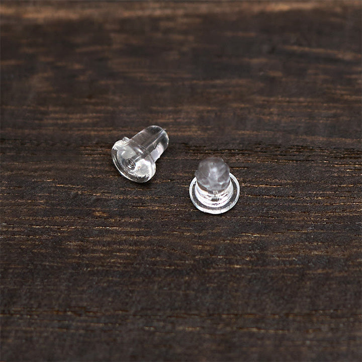 Buddha Stones mit rundem Creolen-Design aus Hetian-Jade, kupferplattiert und goldfarben - image 3