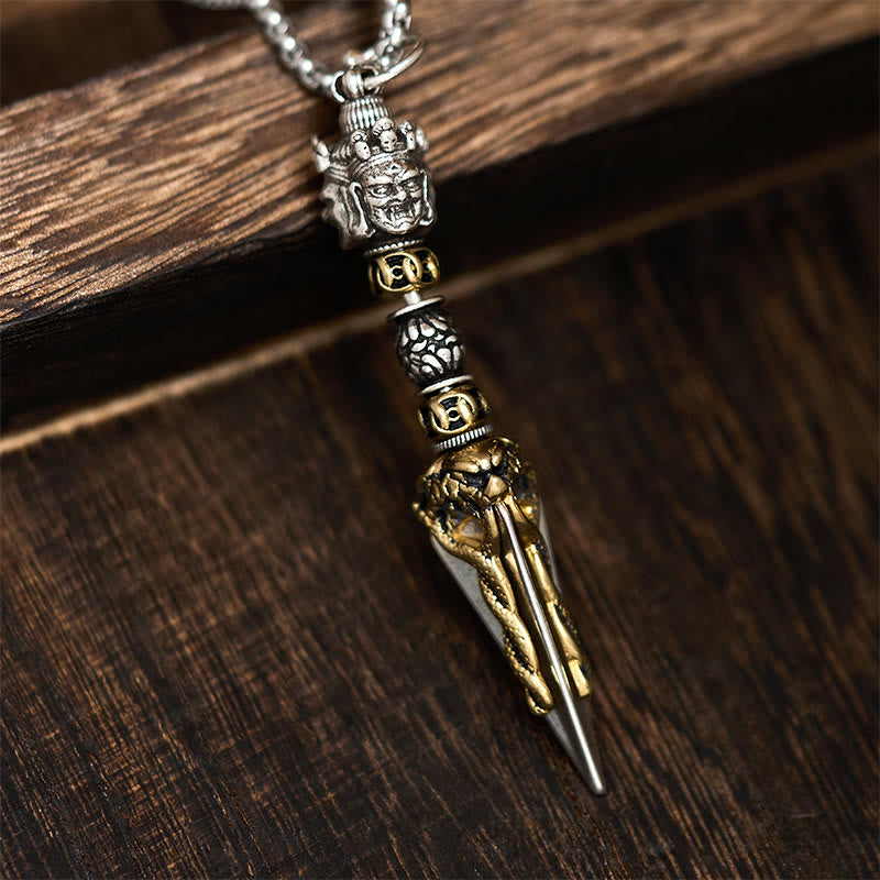 Buddha Stones -Anhänger aus tibetischem Vajra-Kupfer mit spiritueller Heilkraft - Vajra - image 0