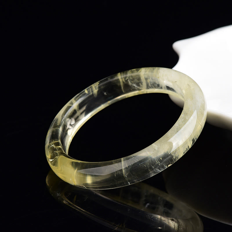 Buddha Stones, natürlicher Citrin-Quarz, Wohlstands-Armreif - image 3