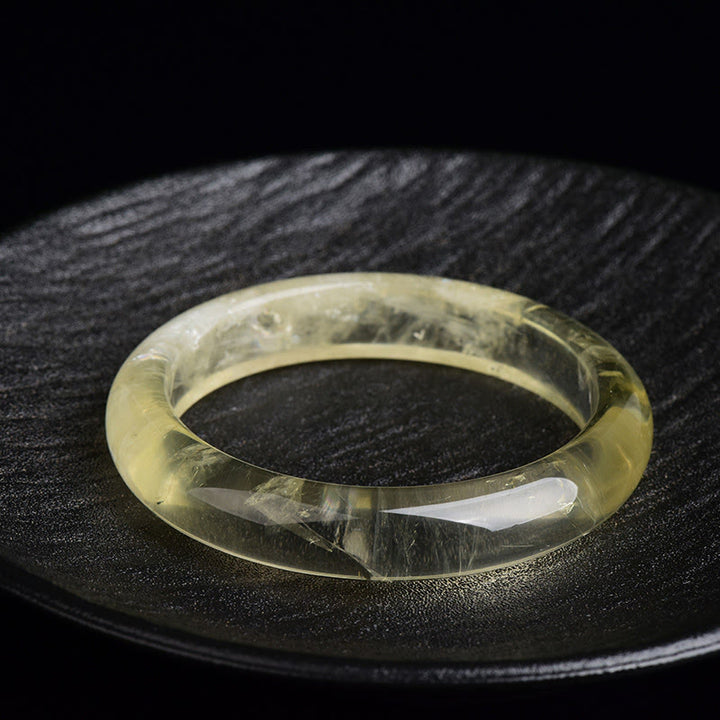 Buddha Stones, natürlicher Citrin-Quarz, Wohlstands-Armreif - image 1