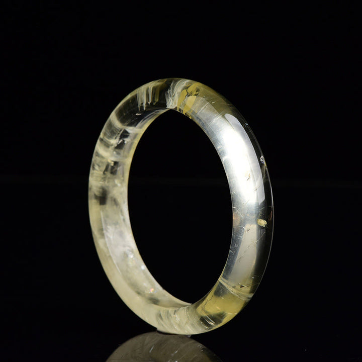 Buddha Stones, natürlicher Citrin-Quarz, Wohlstands-Armreif - image 2