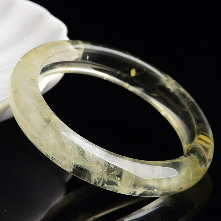 Buddha Stones, natürlicher Citrin-Quarz, Wohlstands-Armreif - image 4