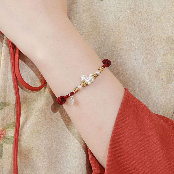 Buddha Stones, 999er Sterlingsilber, Jahr des Pferdes, Freiheit, handgefertigtes Armband - image 10