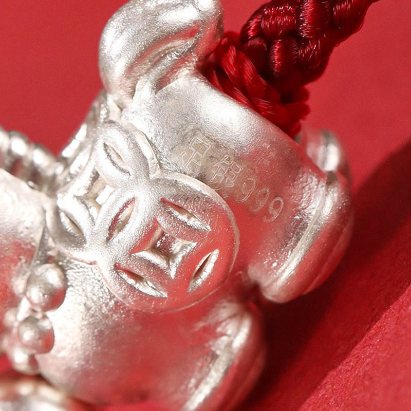 Buddha Stones ​​Armband aus 999er Sterlingsilber und rotem Achat – Jahr des Pferdes – Wohlstandssymbol - image 15