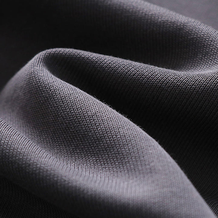 Buddha Stones Herbst/Winter Herren-Haremshose aus Baumwolle mit Taschen, einfarbig, Kordelzug, normal geschnitten, fleecegefüttert, elastischer Bund - image 7