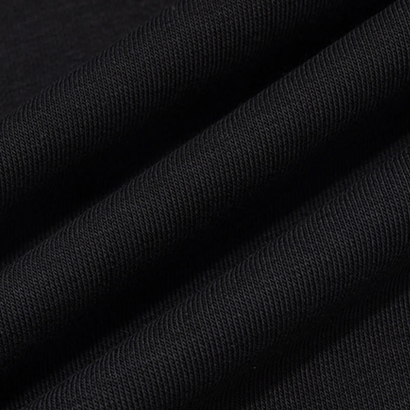 Buddha Stones Herbst Polo Kragen Knopf Herren Sweatshirt Baumwollpullover - image 11