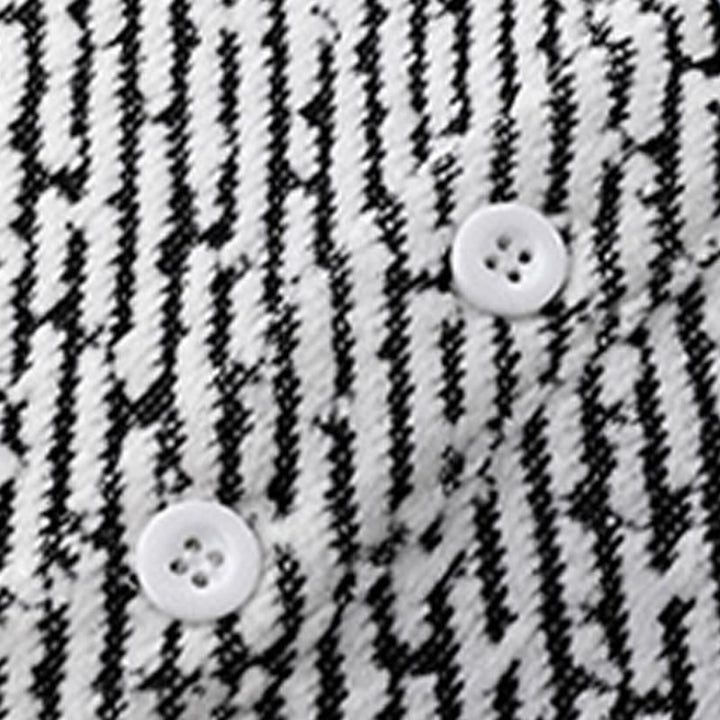 Buddha Stones Herbst-Sweatshirt mit Rundhalsausschnitt, Streifen und Knöpfen für Herren - image 13