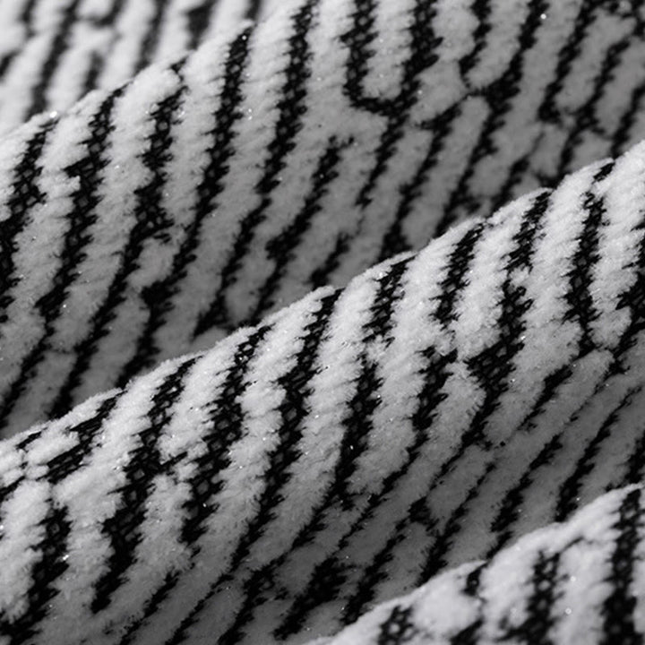 Buddha Stones Herbst-Sweatshirt mit Rundhalsausschnitt, Streifen und Knöpfen für Herren - image 15