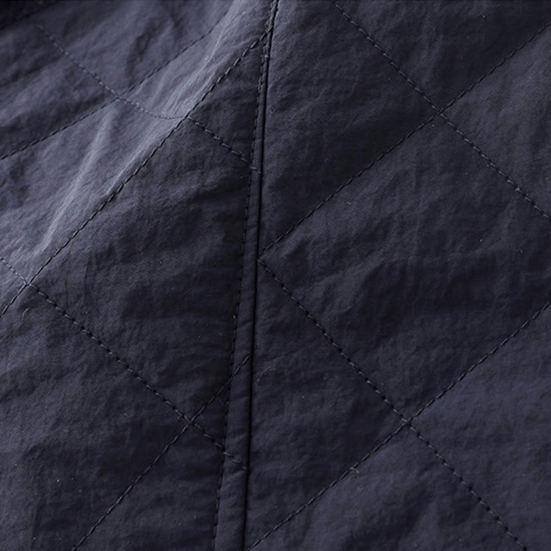 Buddha Stones Winter Lines Damen-Thermohose aus Baumwolle mit elastischem Bund, Kordelzug und Reißverschlusstaschen - image 7