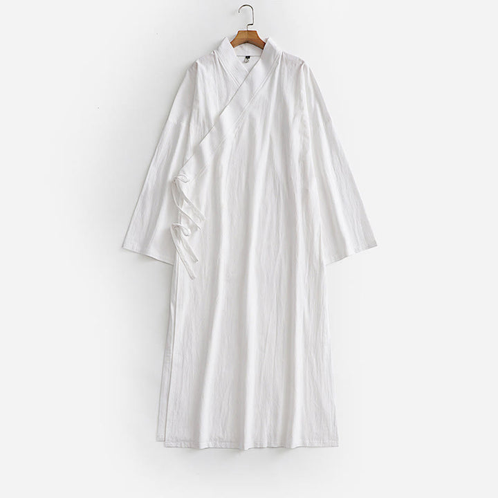 Buddha Stones ​​Wudang Traditionelle Tai Chi Kampfkunst Zeremonie Langärmeliger taoistischer Herren-Gewand - image 2