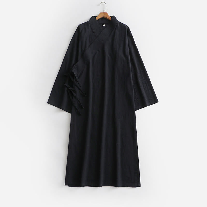 Buddha Stones ​​Wudang Traditionelle Tai Chi Kampfkunst Zeremonie Langärmeliger taoistischer Herren-Gewand - image 15