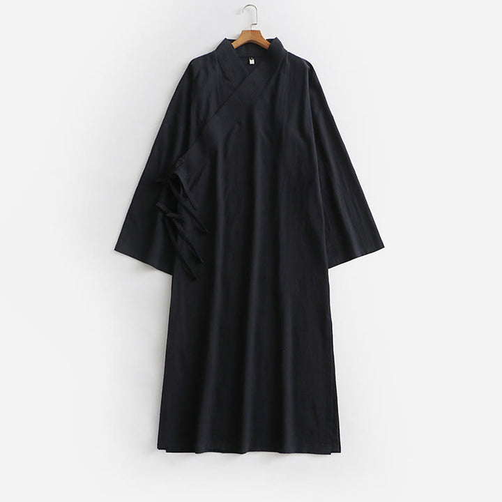 Buddha Stones ​​Wudang Traditionelle Tai Chi Kampfkunst Zeremonie Langärmeliger taoistischer Herren-Gewand - image 15