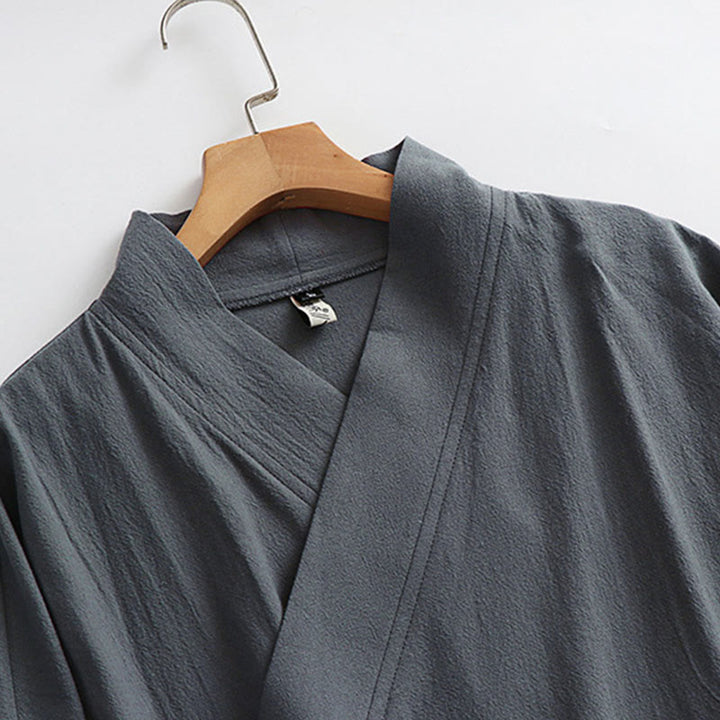 Buddha Stones ​​Wudang Traditionelle Tai Chi Kampfkunst Zeremonie Langärmeliger taoistischer Herren-Gewand - image 8