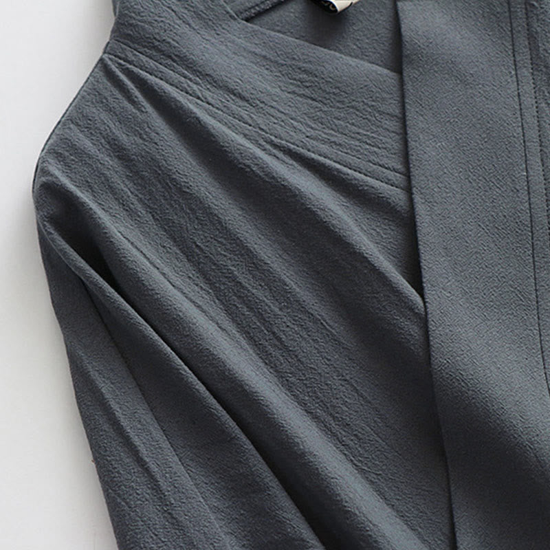 Buddha Stones ​​Wudang Traditionelle Tai Chi Kampfkunst Zeremonie Langärmeliger taoistischer Herren-Gewand - image 9