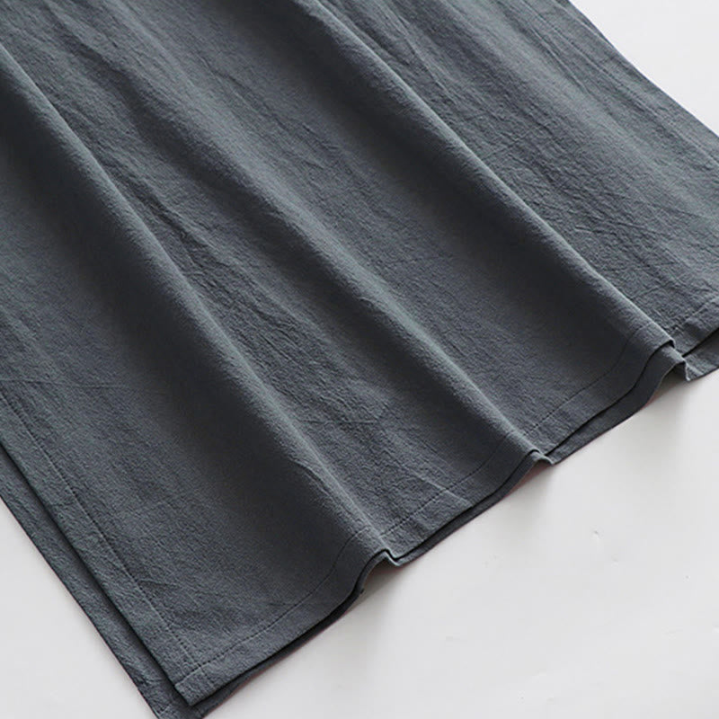 Buddha Stones ​​Wudang Traditionelle Tai Chi Kampfkunst Zeremonie Langärmeliger taoistischer Herren-Gewand - image 13