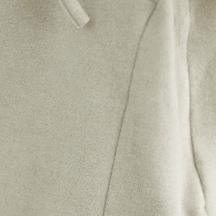 Buddha Stones ​​Winter-Hoodie für Damen, einfarbig, langärmelig, aus Baumwolle, mit Kapuze - image 17