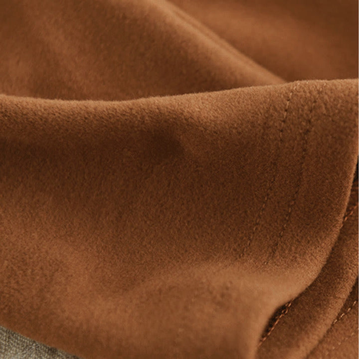 Buddha Stones Winter-Hoodie für Damen, einfarbig, aus dicker Baumwolle, langärmlig, mit Kapuze - image 4