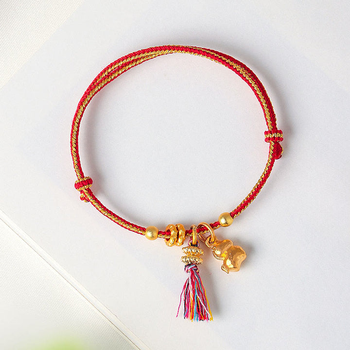 Buddha Stones ​​– Jahr des Pferdes – Erfolg und Stärke – Geflochtenes Armband, verstellbar - image 8