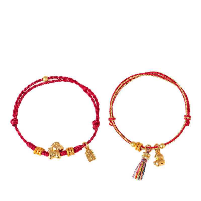 Buddha Stones ​​– Jahr des Pferdes – Erfolg und Stärke – Geflochtenes Armband, verstellbar - image 12