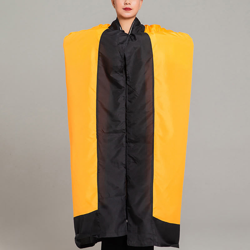 Buddha Stones ​​Wudang Einfarbig Lang Weite Ärmel Unisex Taoistische Robe Kimono für Qigong Tai Chi Zeremonie - image 3