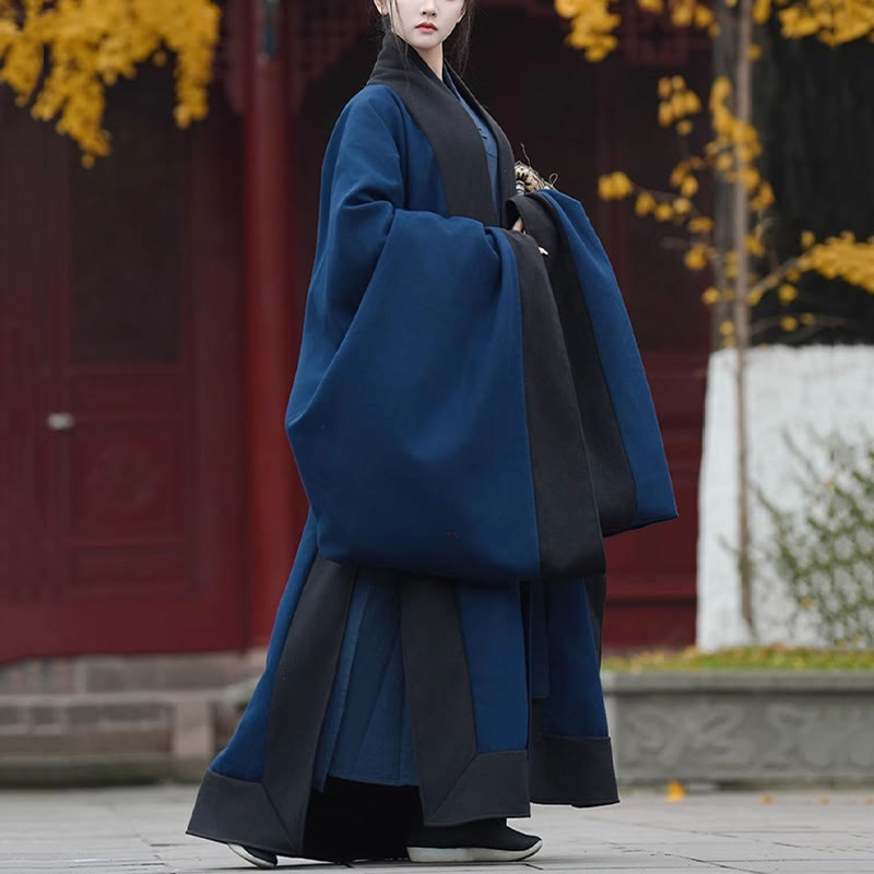 Buddha Stones ​​Herbst Winter Wudang Traditionelle Tai Chi Kampfkunst Zeremonie Leinen Langarm Unisex Taoistische Robe - image 2