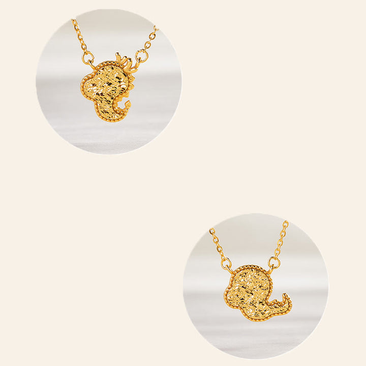 Buddha Stones ​​Jahr des Pferdes Chinesisches Tierkreiszeichen 925 Sterling Silber Münzdesign Segenskette Anhänger - image 35