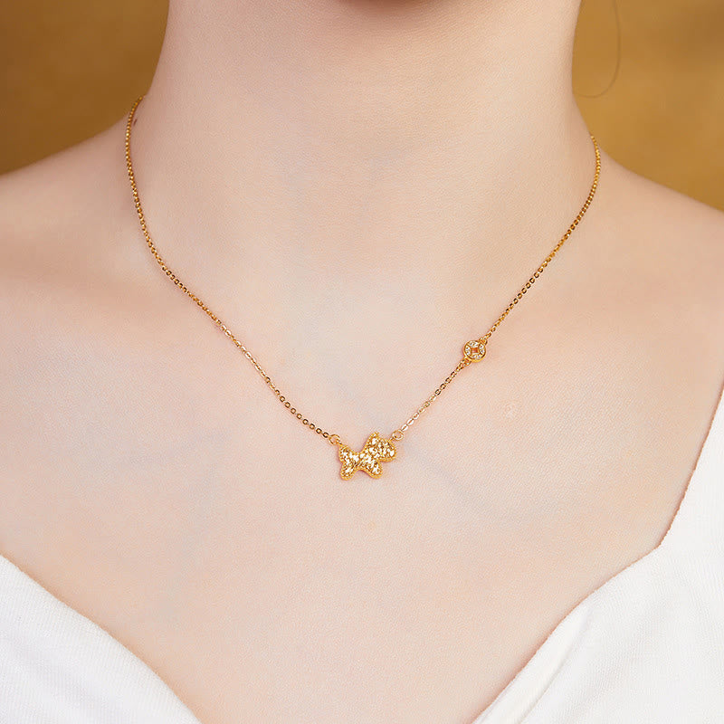 Buddha Stones ​​Jahr des Pferdes Chinesisches Tierkreiszeichen 925 Sterling Silber Münzdesign Segenskette Anhänger - image 6