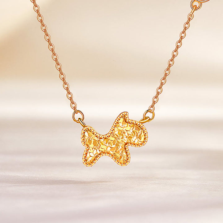 Buddha Stones ​​Jahr des Pferdes Chinesisches Tierkreiszeichen 925 Sterling Silber Münzdesign Segenskette Anhänger - image 3